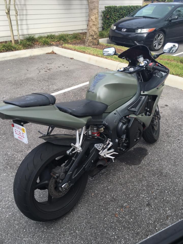 image of a custom sport motorcycle