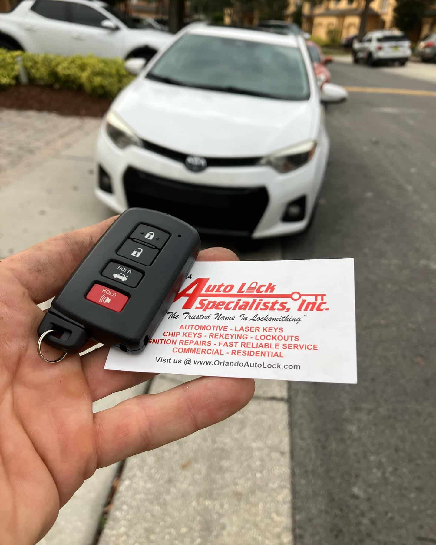 Toyota Car Key programming Sanford Florida